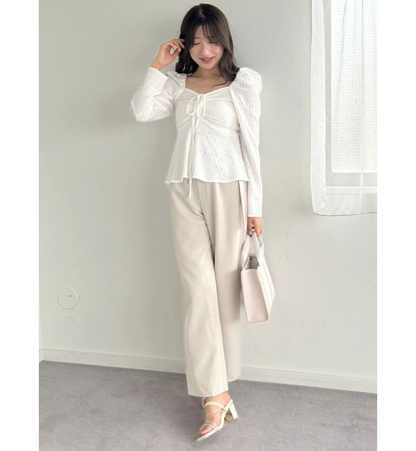 MERCURYDUO「ドロストチュニックカットソー」|Tシャツ・カットソー|