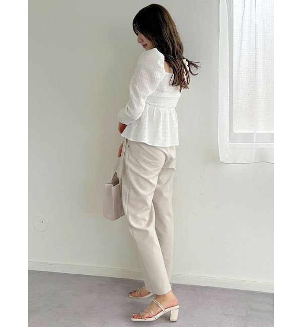 MERCURYDUO「ドロストチュニックカットソー」|Tシャツ・カットソー|