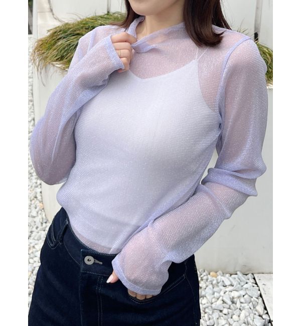 MERCURYDUO「アソートシアートップス」|Tシャツ・カットソー|アイスブルー