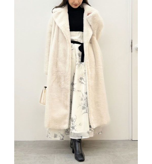 MERCURYDUO「フラワードッキングコルセットワンピース」|ワンピース|