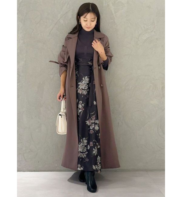 MERCURYDUO「フラワードッキングコルセットワンピース」|ワンピース|