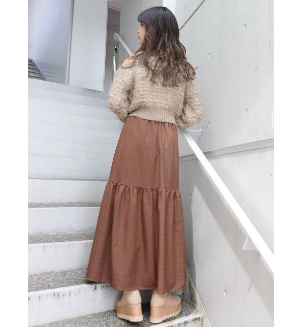 MURUA「ギャザーマキシスカート」|スカート|