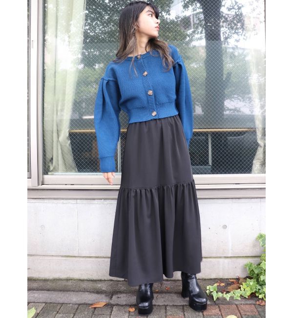 MURUA「ギャザーマキシスカート」|スカート|