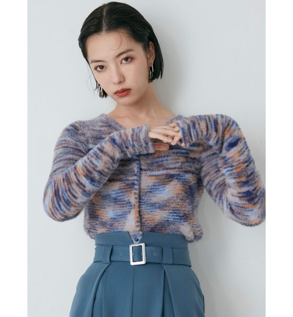 MURUA「ミニシャギーカーデトップス」|カーディガン|
