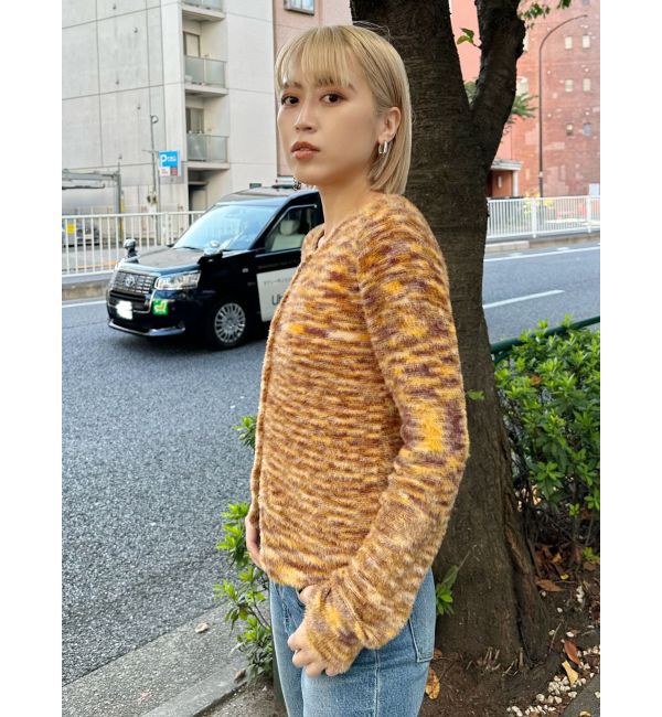 MURUA「ミニシャギーカーデトップス」|カーディガン|