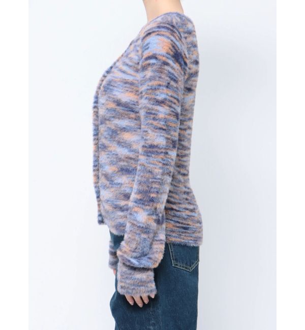 MURUA「ミニシャギーカーデトップス」|カーディガン|