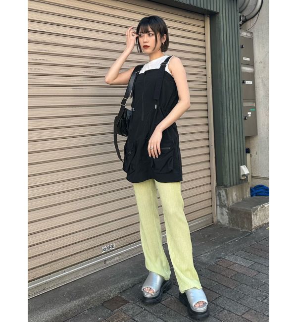 MURUA「プリーツイージーワイドパンツ」|その他|