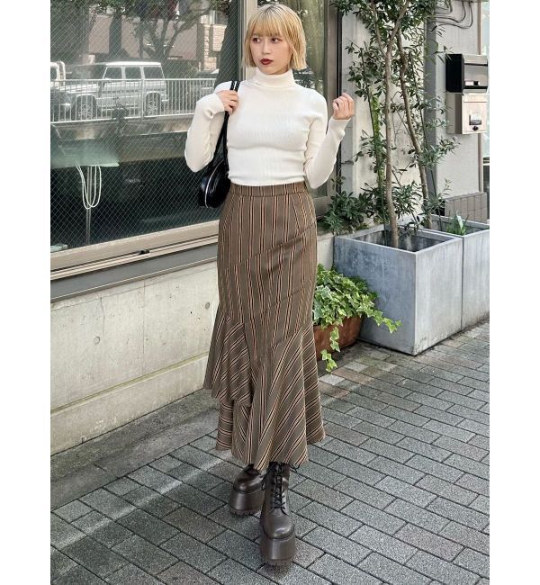 MURUA「ルーズネックミニマルタートル」|ニット・セーター|