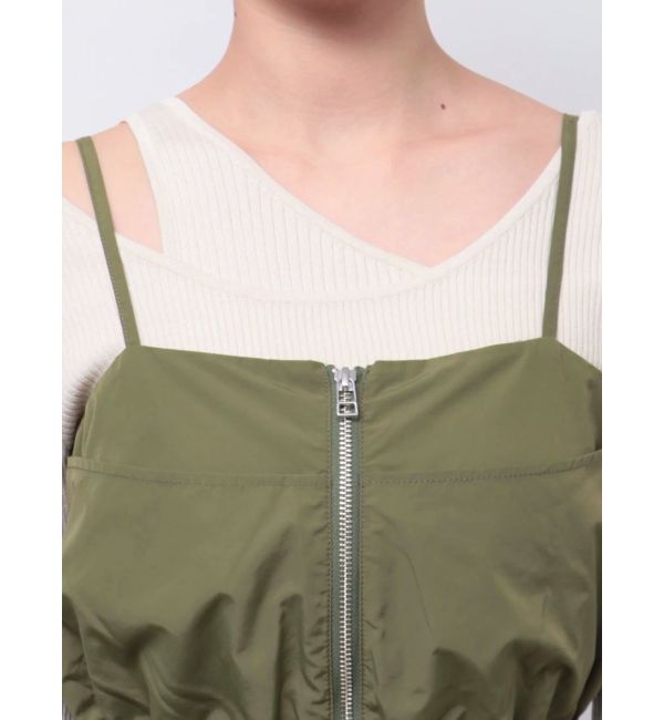 MURUA「シャーリングカーゴワンピース」|ワンピース|