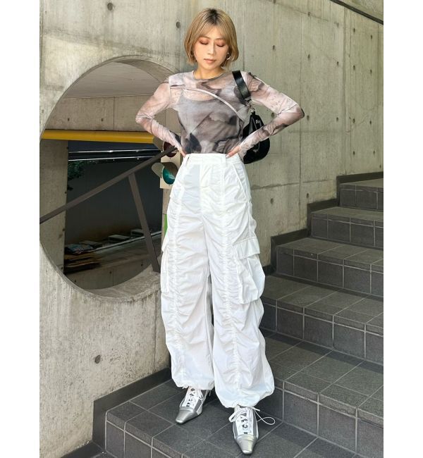 MURUA「カラーブロックシアートップス」|Tシャツ・カットソー|