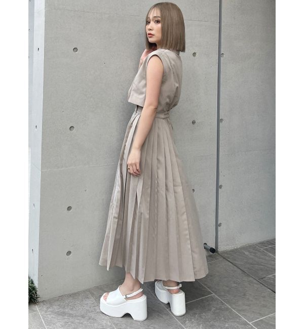 MURUA「リングボタンテーラードワンピース」|ワンピース|