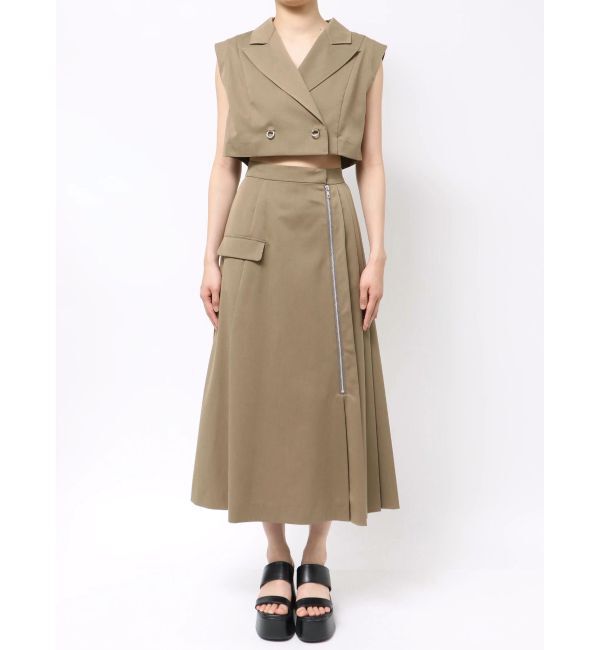 MURUA「リングボタンテーラードワンピース」|ワンピース|