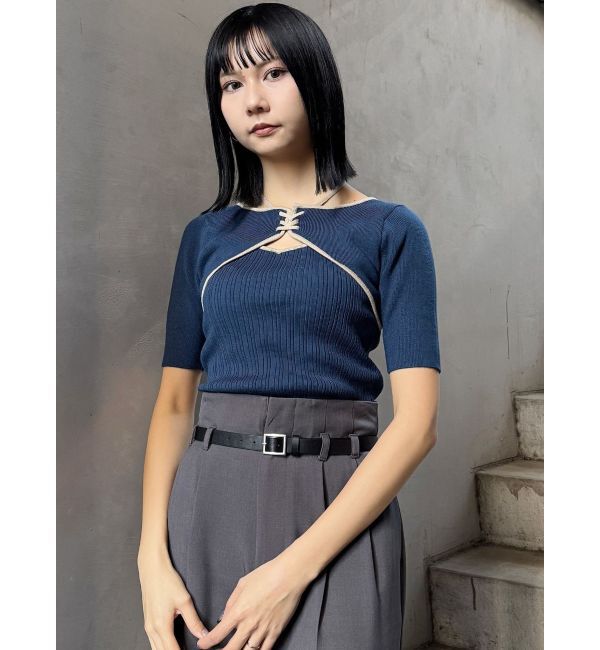 MURUA「ストリングタイニット」|ニット・セーター|