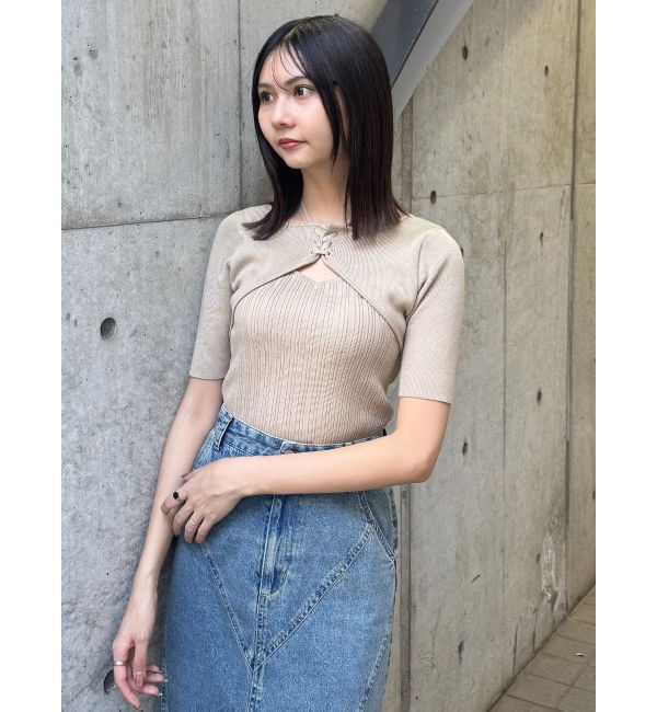 MURUA「ストリングタイニット」|ニット・セーター|