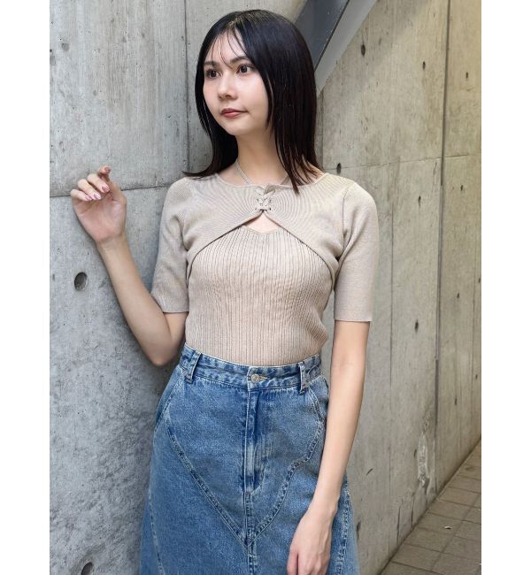 MURUA「ストリングタイニット」|ニット・セーター|