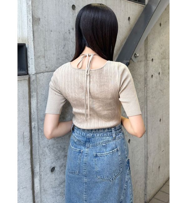 MURUA「ストリングタイニット」|ニット・セーター|