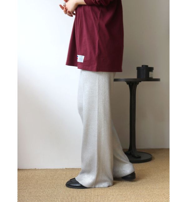 Ungrid「箔プリントニットパンツ」|その他|