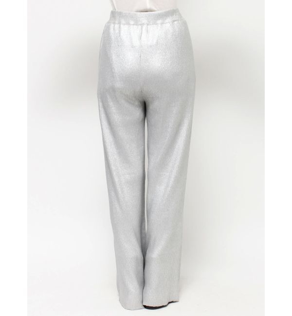 Ungrid「箔プリントニットパンツ」|その他|