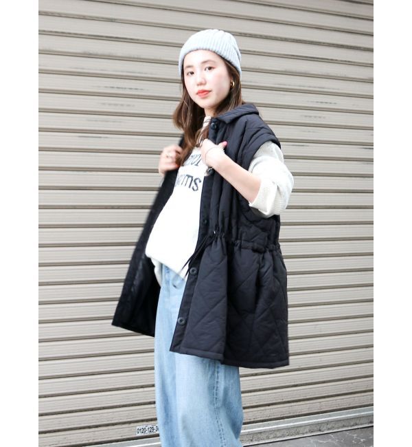 Ungrid「ワイドリブニット帽」|ニット帽|