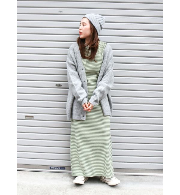 Ungrid「ワイドリブニット帽」|ニット帽|