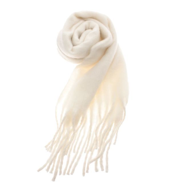 Ungrid「起毛大判ニットマフラー」|マフラー|