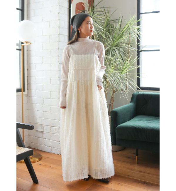 Ungrid「ジャカードキャミワンピース」|ワンピース|