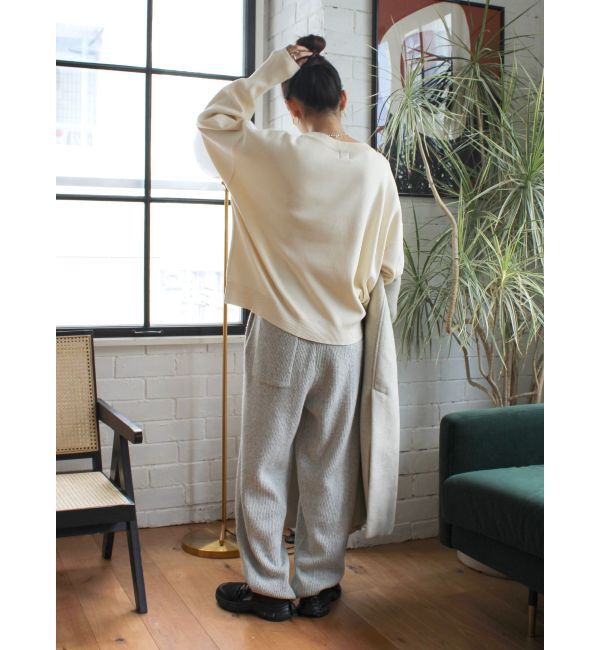 Ungrid「メランジニットルーズパンツ」|その他|