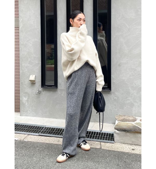 Ungrid「メランジニットルーズパンツ」|その他|