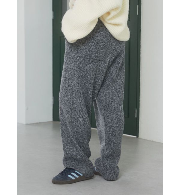 Ungrid「メランジニットルーズパンツ」|その他|