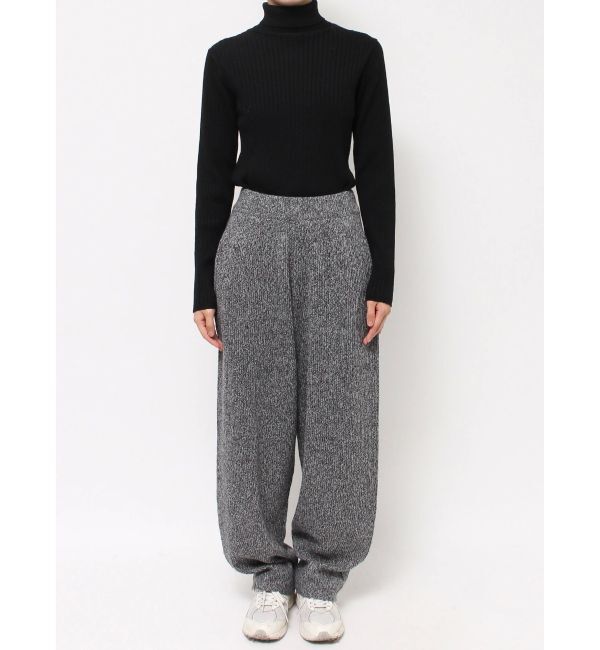 Ungrid「メランジニットルーズパンツ」|その他|