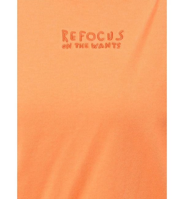 Ungrid「【WEB限定】ワンポイントエンブロイダリーロゴTee」|Tシャツ・カットソー|