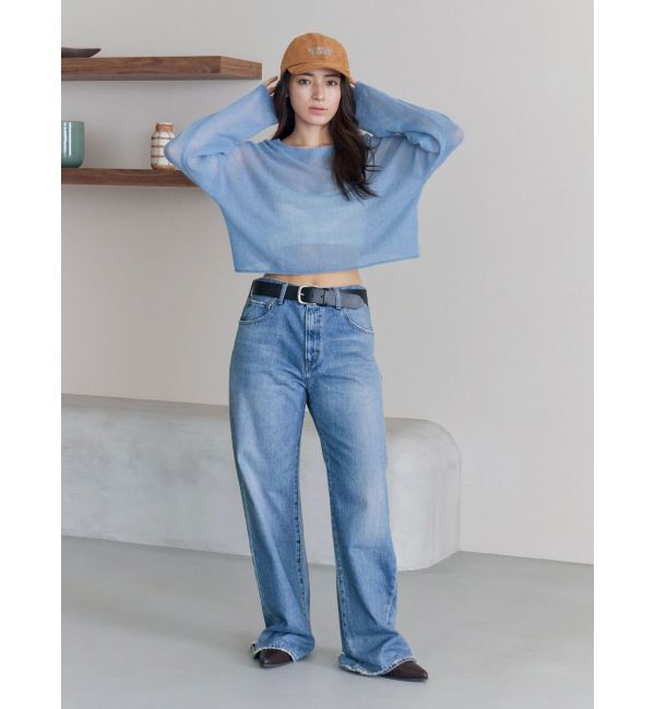 Ungrid「モヘヤ混シアーニット」|ニット・セーター|