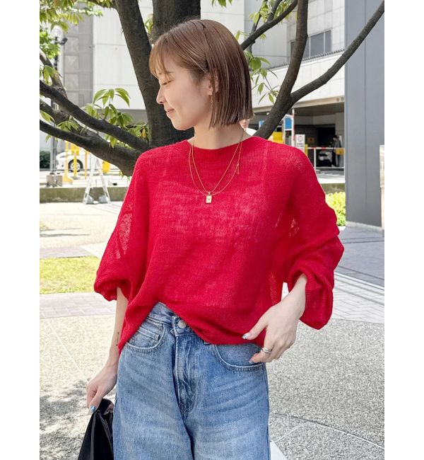 Ungrid「モヘヤ混シアーニット」|ニット・セーター|