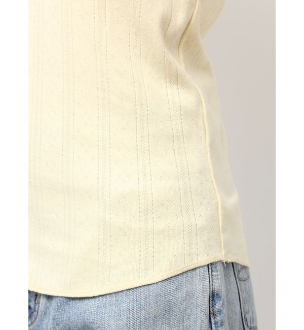 Ungrid「針抜きアメスリタンクトップ」|タンクトップ|