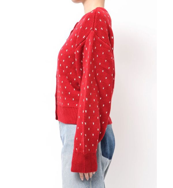 Ungrid「マルチウェイドットニットカーディガン」|カーディガン|