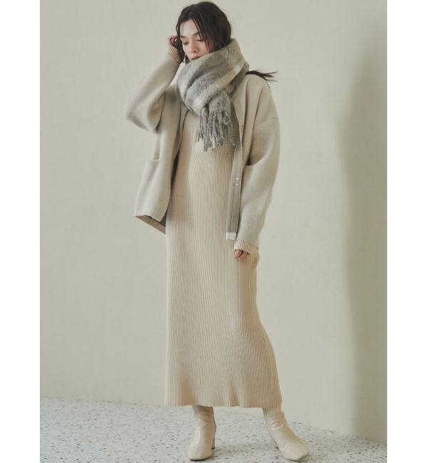 LAGUNAMOON「【LELLE】チェックストール」|ストール|