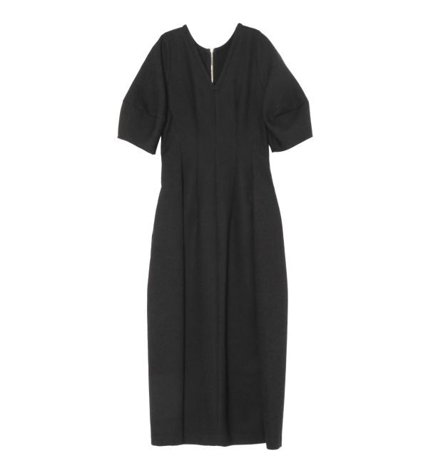 LAGUNAMOON「コクーンZIPワンピース」|ワンピース|ブラック