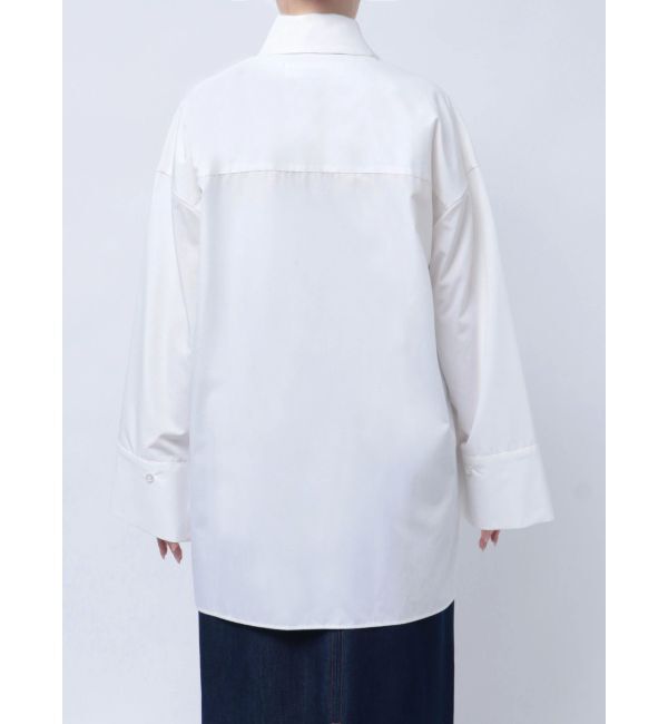 LAGUNAMOON「【柳橋唯コラボ】ワイドスリーブタイネックシャツ」|シャツ・ブラウス|