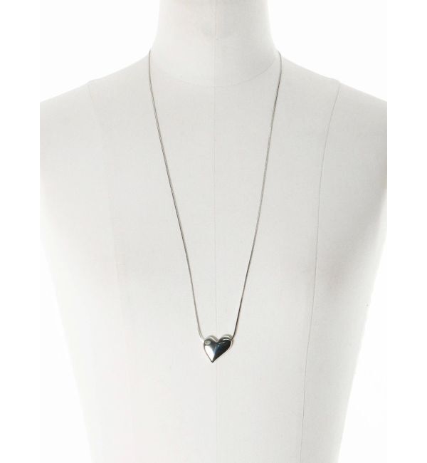 LAGUNAMOON「アシメハートドロストネックレス」|ネックレス|