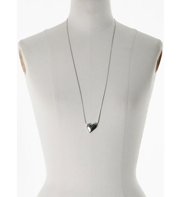 LAGUNAMOON「アシメハートドロストネックレス」|ネックレス|