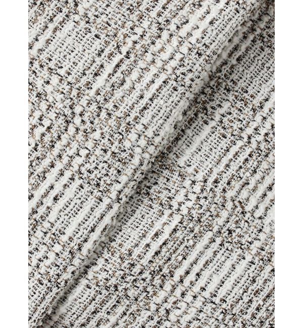 LAGUNAMOON「カットツイードフロントZIPスカート」|スカート|