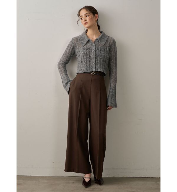 LAGUNAMOON「バイカラーベルトパンツ」|その他|