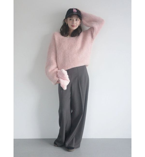 LAGUNAMOON「バイカラーベルトパンツ」|その他|