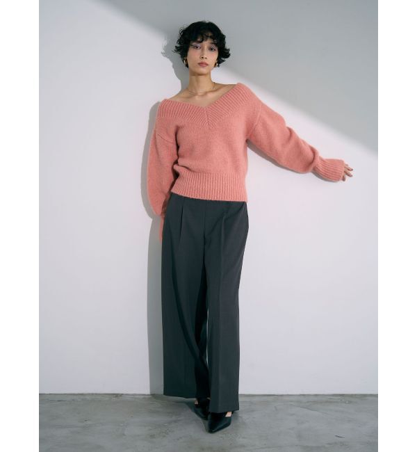 LAGUNAMOON「バイカラーベルトパンツ」|その他|