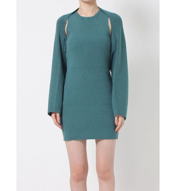 EVRIS「ボレロセットニットワンピース」|ワンピース|