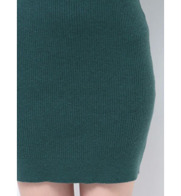 EVRIS「アンサンブルニットミニワンピース」|ワンピース|