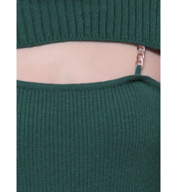 EVRIS「アンサンブルニットミニワンピース」|ワンピース|