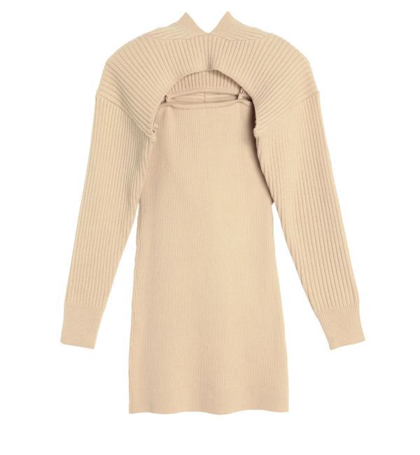 EVRIS「アンサンブルニットミニワンピース」|ワンピース|