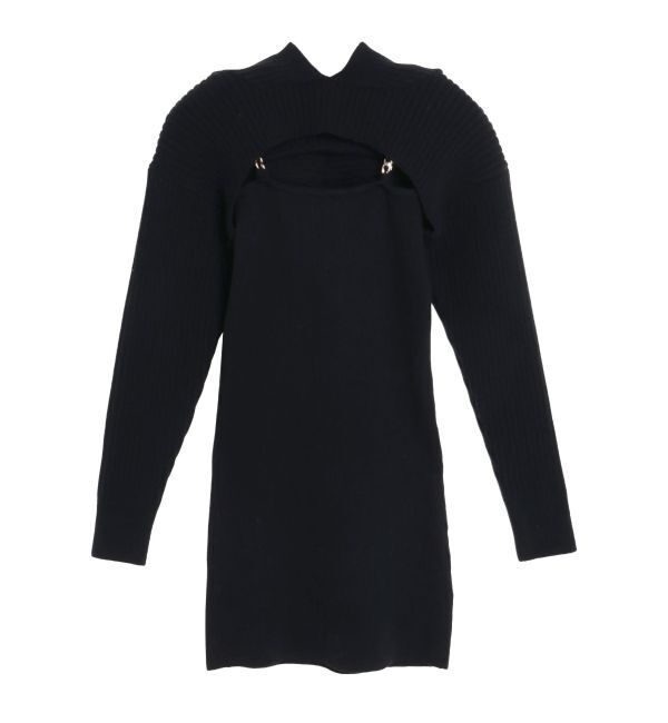 EVRIS「アンサンブルニットミニワンピース」|ワンピース|