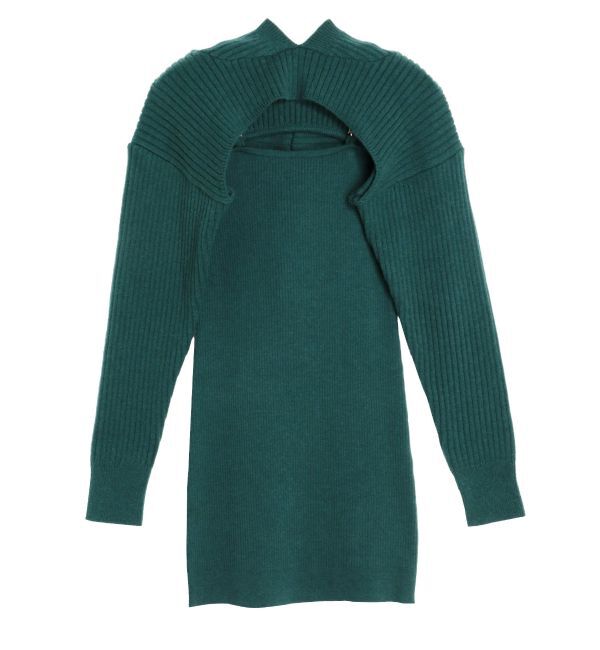 EVRIS「アンサンブルニットミニワンピース」|ワンピース|